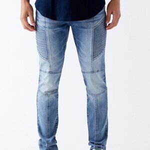 PacSun Light Biker Stacked Skinny Jeans